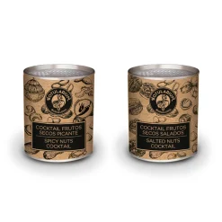 Cocktail picante 50g y Cocktail salado 50g (Pack con 5 latitas minibar de cada)