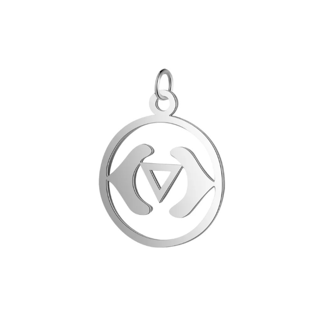 Hot Creatulote Colgante Chakra Ajna de aproximadamente 18 mm de diámetro