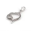 Colgante Corazon De Plata Con Circonitas