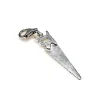 Colgante De Plata Estilo Charms Serrucho