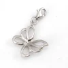 Colgante De Plata Mariposa