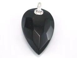 Clearance Colgante De Plata Rh Con Piedra Semipreciosa Facetada