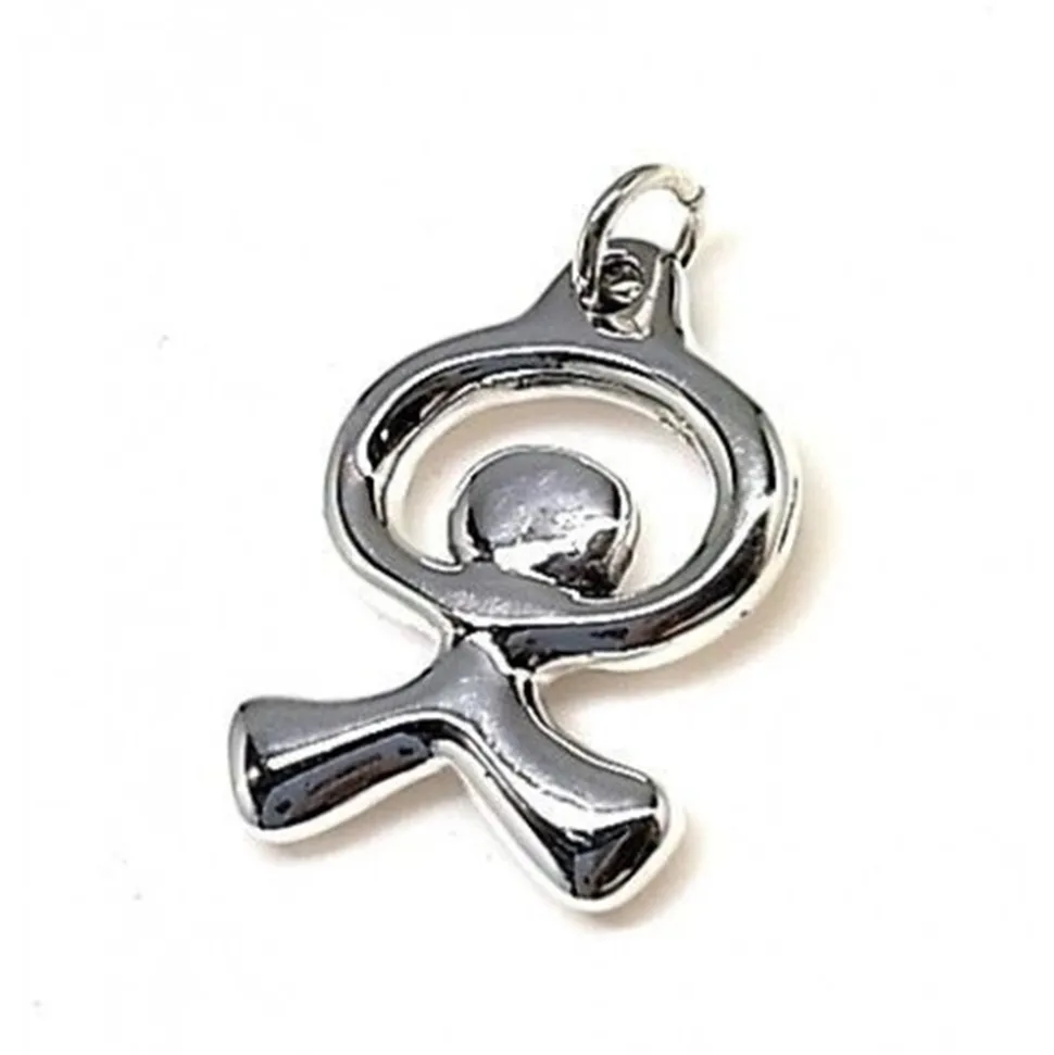 Colgante Indalo De Plata De Ley