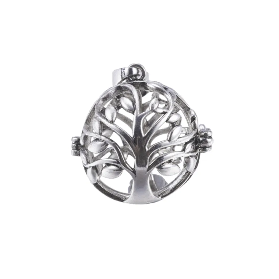 Colgante Jaula Llamador de Ángeles del árbol de la vida 24x25x21 mm