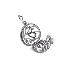 Colgante Jaula Llamador de Ángeles del árbol de la vida 24x25x21 mm