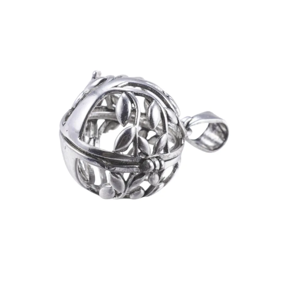 Colgante Jaula Llamador de Ángeles del árbol de la vida 24x25x21 mm