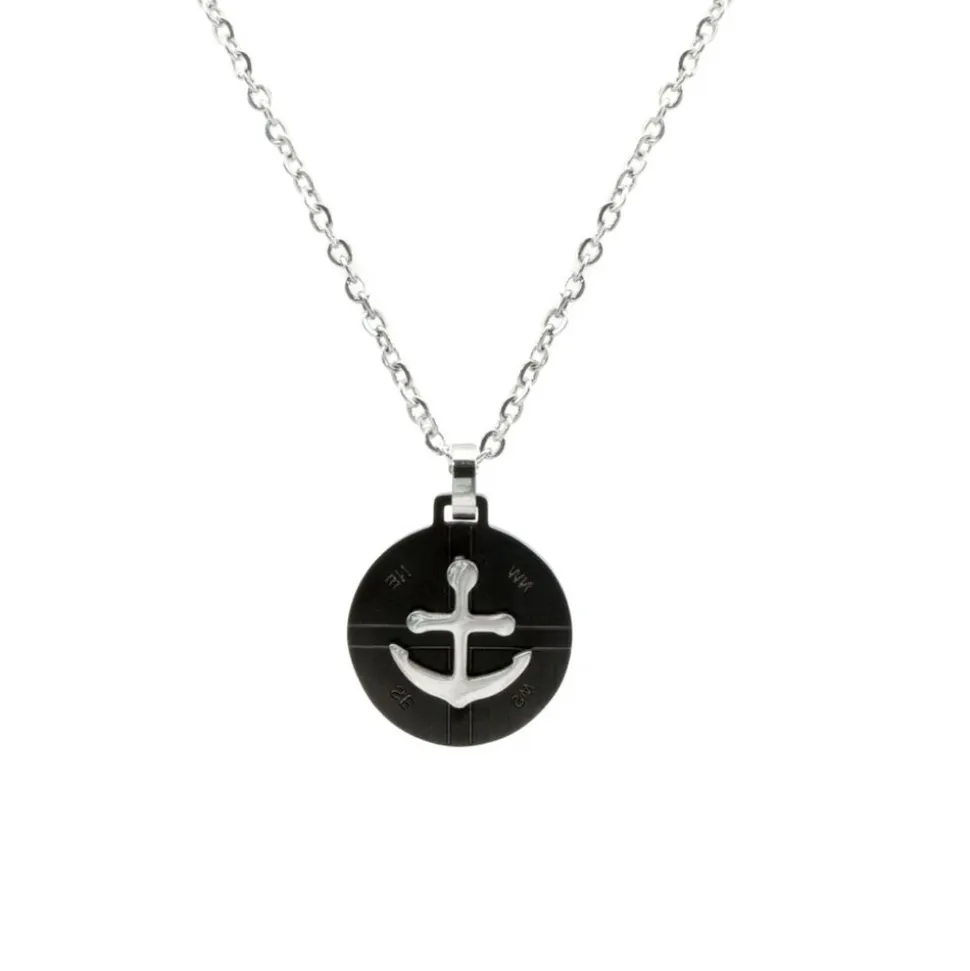 Colgante Marinero De Acero Inoxidable Con Ancla