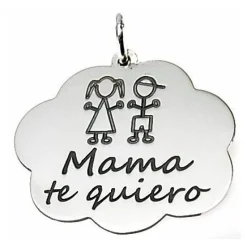 Colgante Nube De Plata Niño-Niña