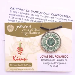 Kimu Colgante rosetón de Santiago de Compostela