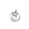 Online Colgante Signo De Zodiaco Tauro En Plata De Ley