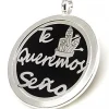 Online Colgante Te Queremos Seño De Plata De Ley