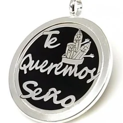 Online Colgante Te Queremos Seño De Plata De Ley