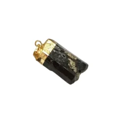 Best Creatulote Colgante Turmalina Negra en bruto 26~46x16~28x11~25 mm