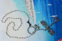 Sale Che Carino Art Collar acero libélulas con ojo de gato