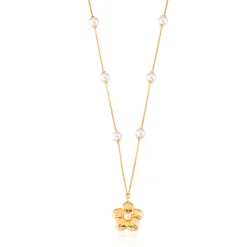 Collar con colgante Flor