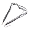 Best Creatulote Collar de organza negro con cierre regulable 50 cm
