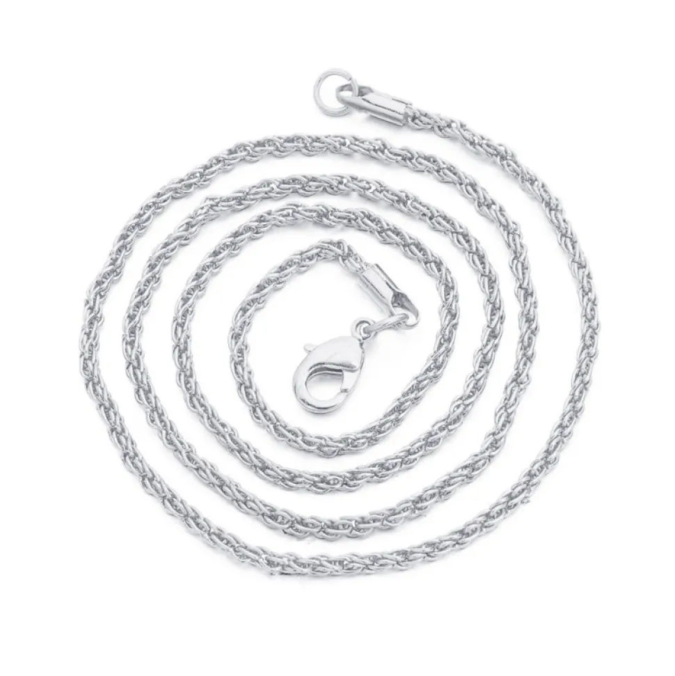 Collar mujer de aleación de metales - 50 cm largo