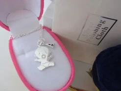 Collar plata bebé con inicial