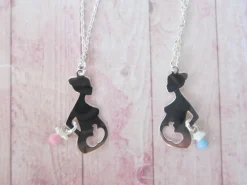 Clearance Che Carino Art Collar plata 925 mamá embarazada