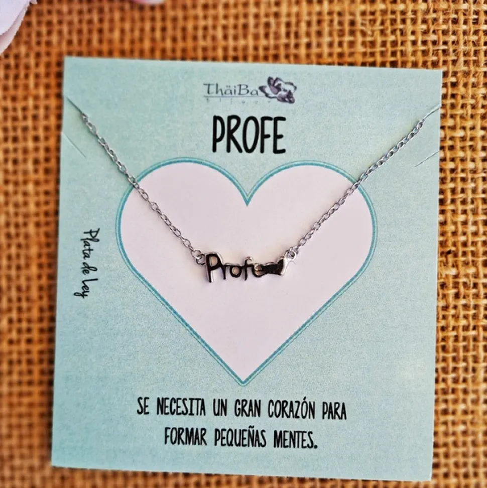 Collar Profe de plata