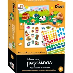 Hot Diset Colorea con pegatinas ¿Has completado la granja?