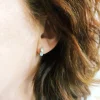 Conjunto De Pendientes Con Gargantilla De Plata Y Circonitas