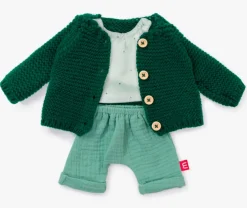 Conjunto forest con chaqueta verde (38cm)
