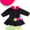 Sale Miniland Conjunto frio mallas rayas verdes (32 cm)