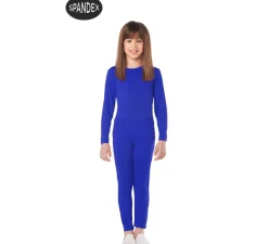 Best Conjunto Maillot Spandex en 2 piezas color Azul para niños