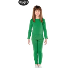 Hot Conjunto Maillot Spandex en 2 piezas color Verde para niños
