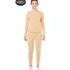 Conjunto Maillot Spandex en 2 piezas color Beige para hombre