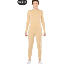 Conjunto Maillot Spandex en 2 piezas color Beige para hombre
