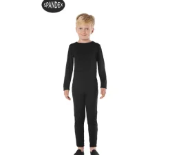 New Conjunto Maillot Spandex en 2 piezas color Negro para niños
