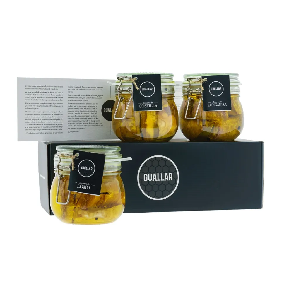 Conserva de Cerdo Duroc Teruel - Pack de 3 Botes