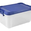 Contendedor de plastico de 2 litros (20 x 9 x 13.5 cm)
