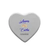 Corazón personalizado de cerámica