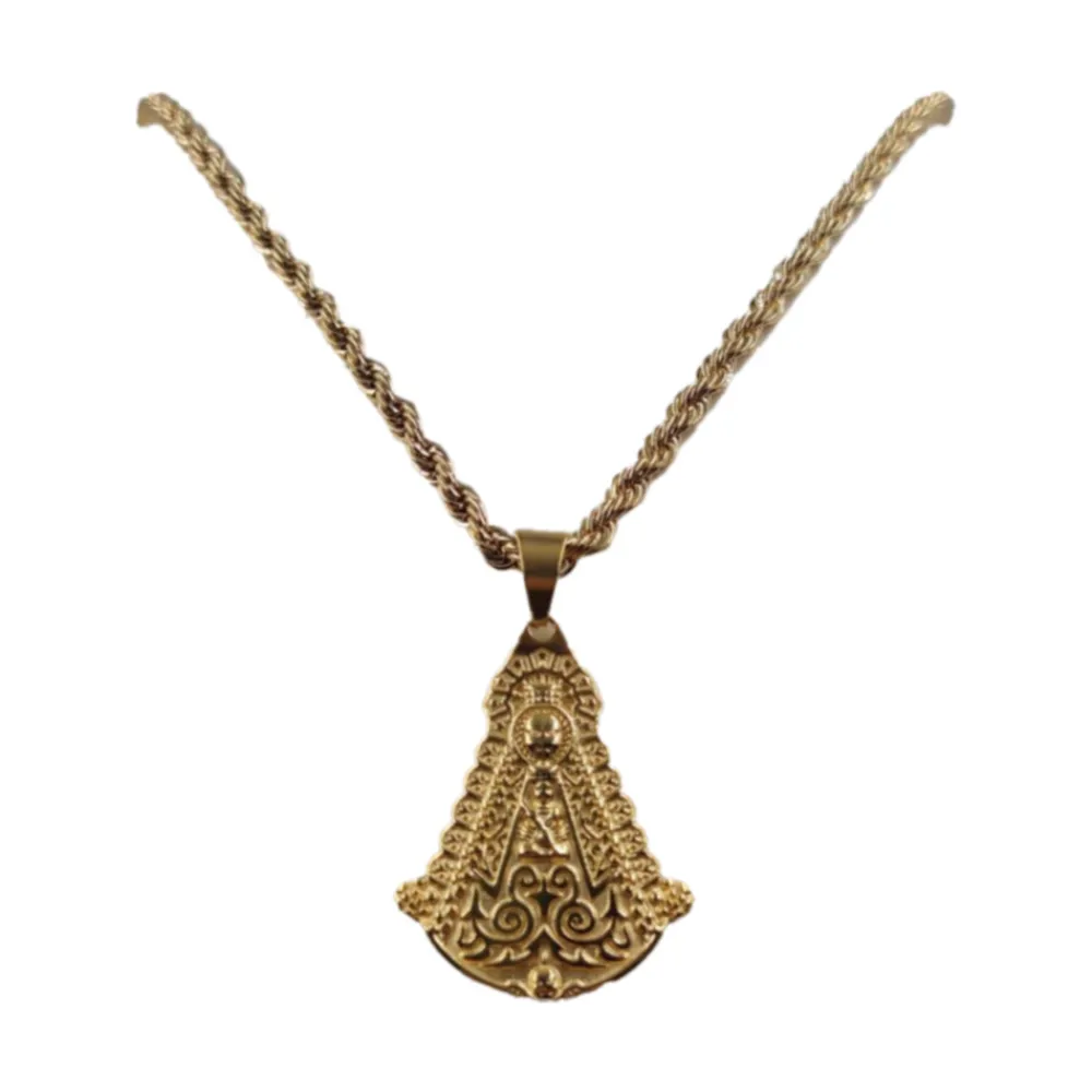 Discount Yeam Joyas Cordón con Virgen del Rocío