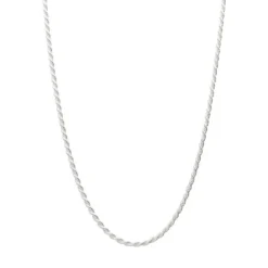 Clearance Cordon Plata De Ley Salomonico 40 Cm.