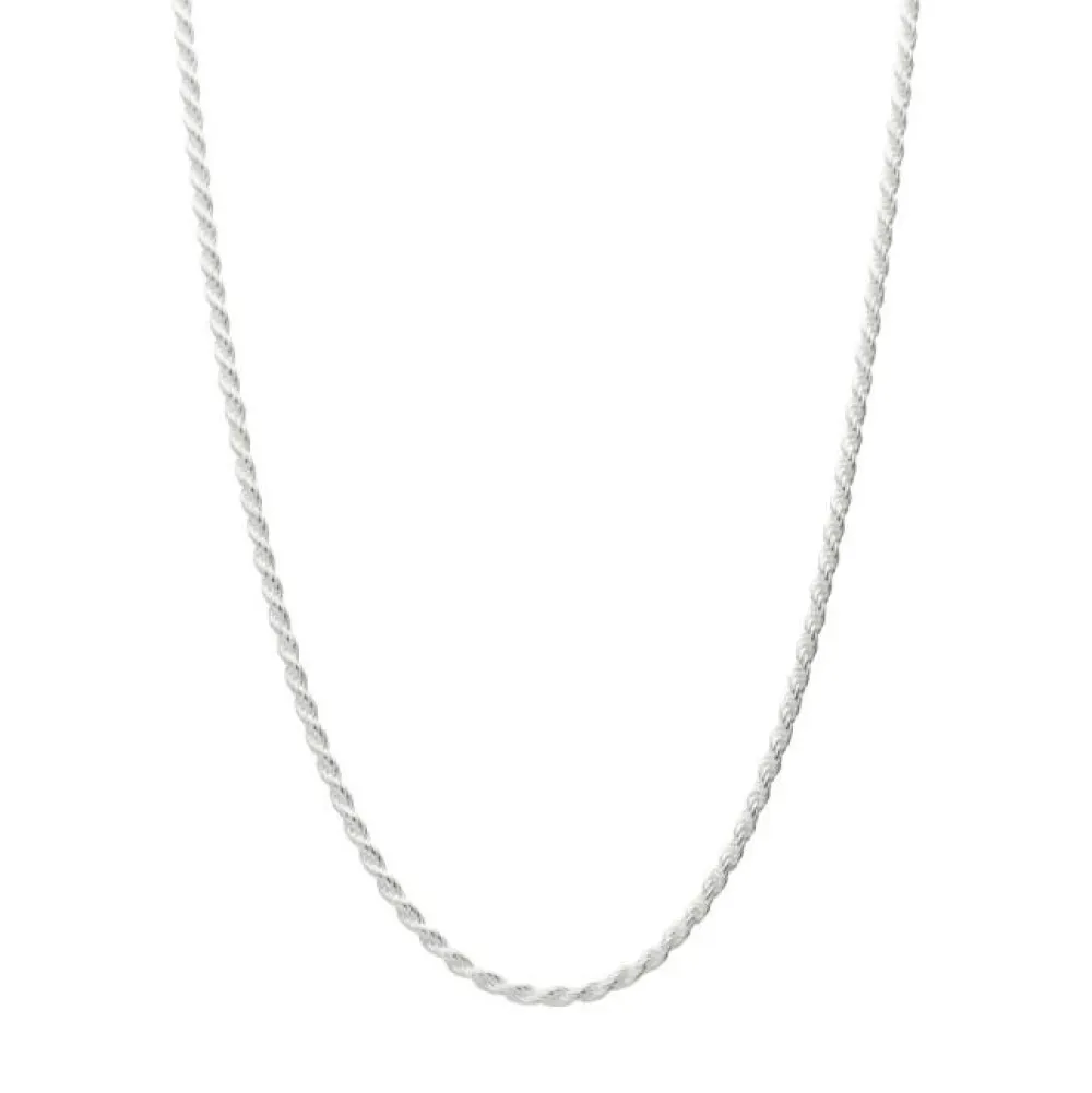 Clearance Cordon Plata De Ley Salomonico 40 Cm.