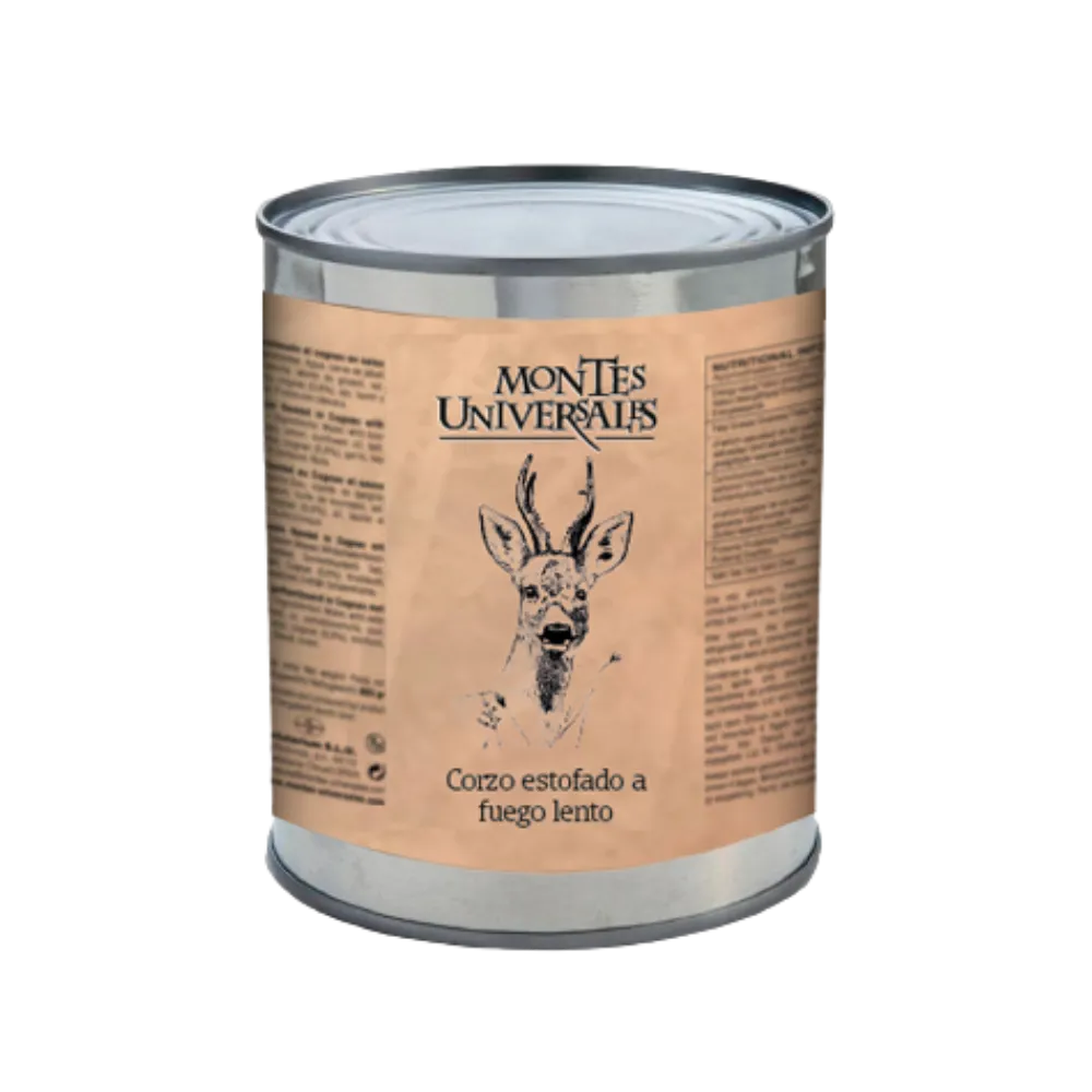 Sale Montes Universales Corzo estofado a fuego lento (800g)