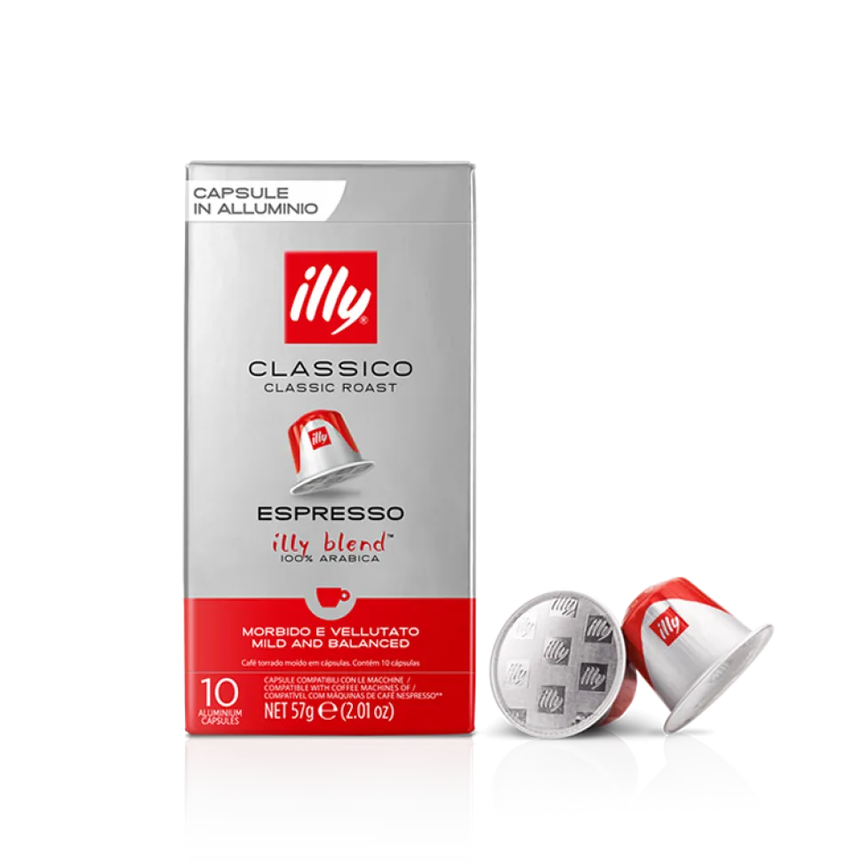 Cápsula Illy compatible nespresso Classico 10 cápsulas