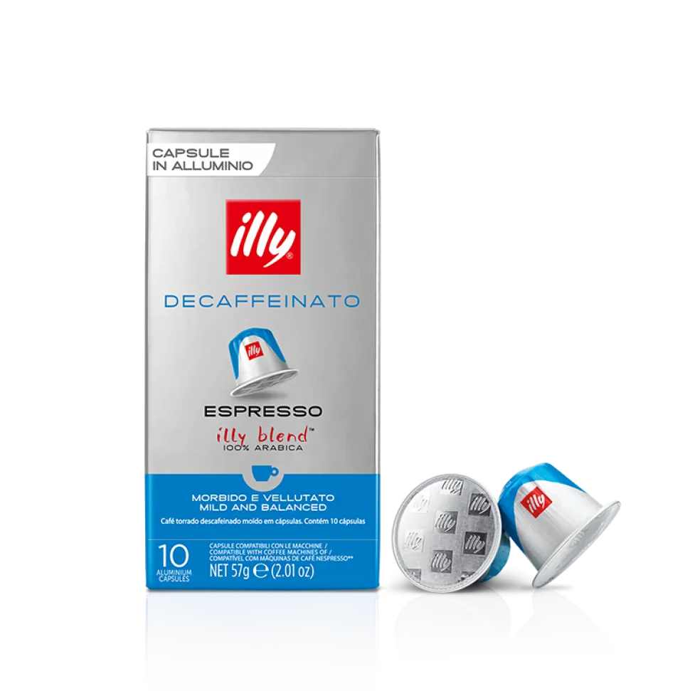 Cápsulas Compatibles Illy nespresso descafeinado 10 cápsulas