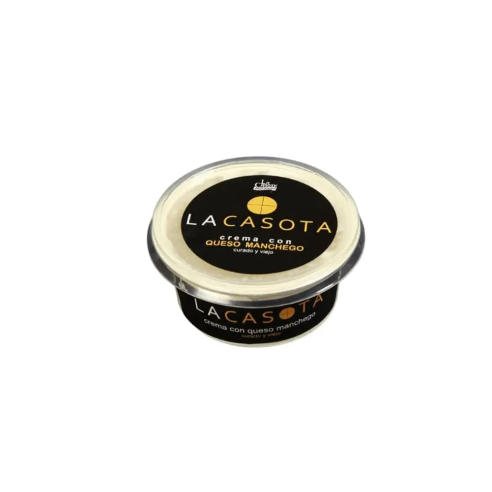 Outlet Ibéricos a Domicilio Gourmet Crema con queso manchego La Casota, 200 gramos