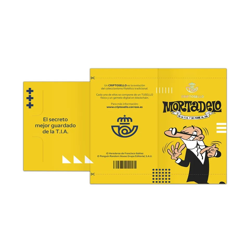CRIPTOSELLO 2024 | Mortadelo y sus disfraces