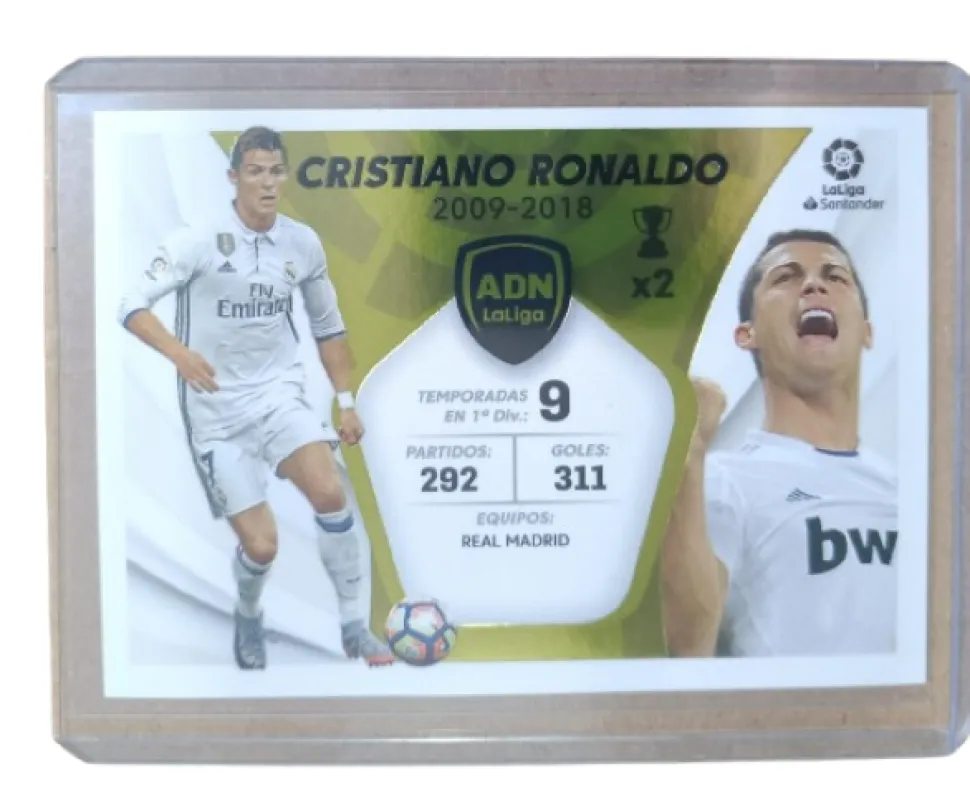 Cristiano Ronaldo Cromo ADN La Liga Este 2021-22 Panini
