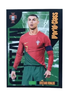 New PANINI Cristiano Ronaldo Cromo Worldclass Captain P21 2024 24 Portugal