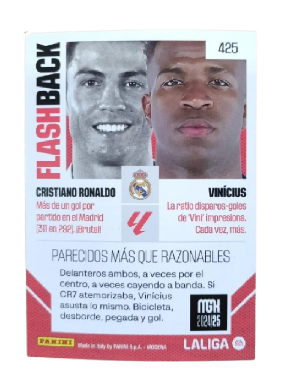 Cristiano Ronaldo/Vinicius Cromo Flashback Megacracks MGK 2024 25