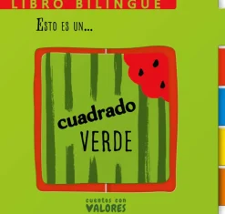 Best Cuentos con Valores Cuadrado verde - Green Square