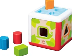 Cubo clasificador formas y colores (Shape Sorting Box)