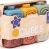 Cubos apilables de goma (soft activity cubes)